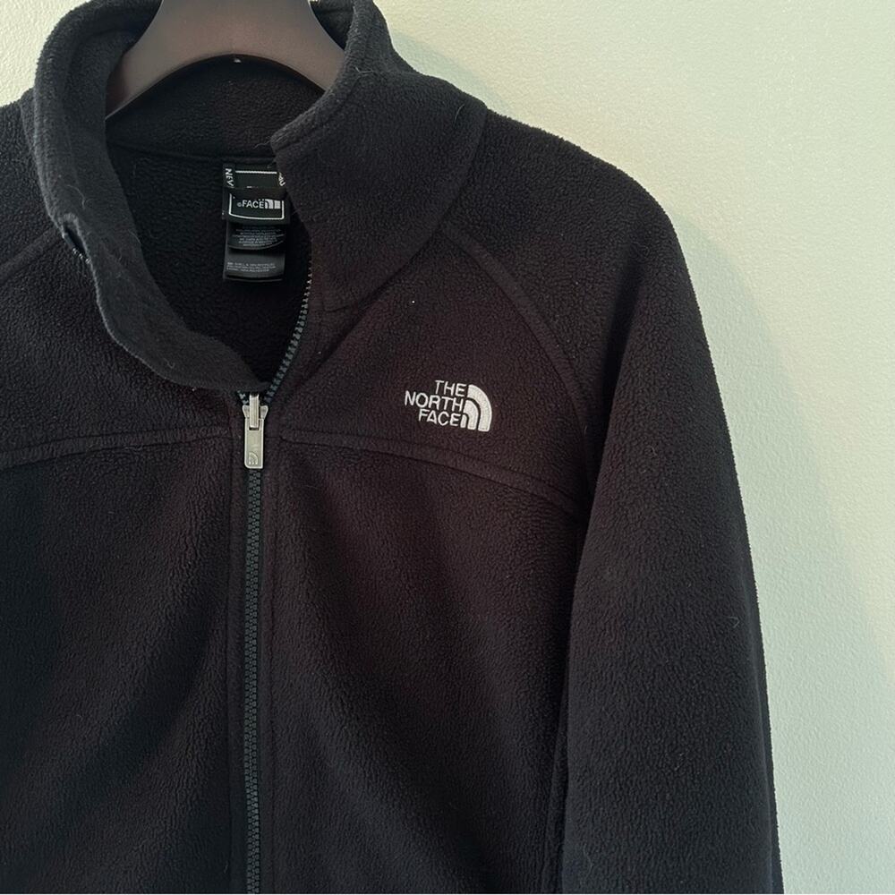 The North Face Women’s Fleece Full Zip Black Jacket Size Medium